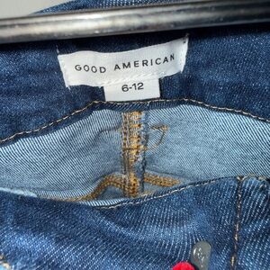 Good American Dark Blue Denim Jeans